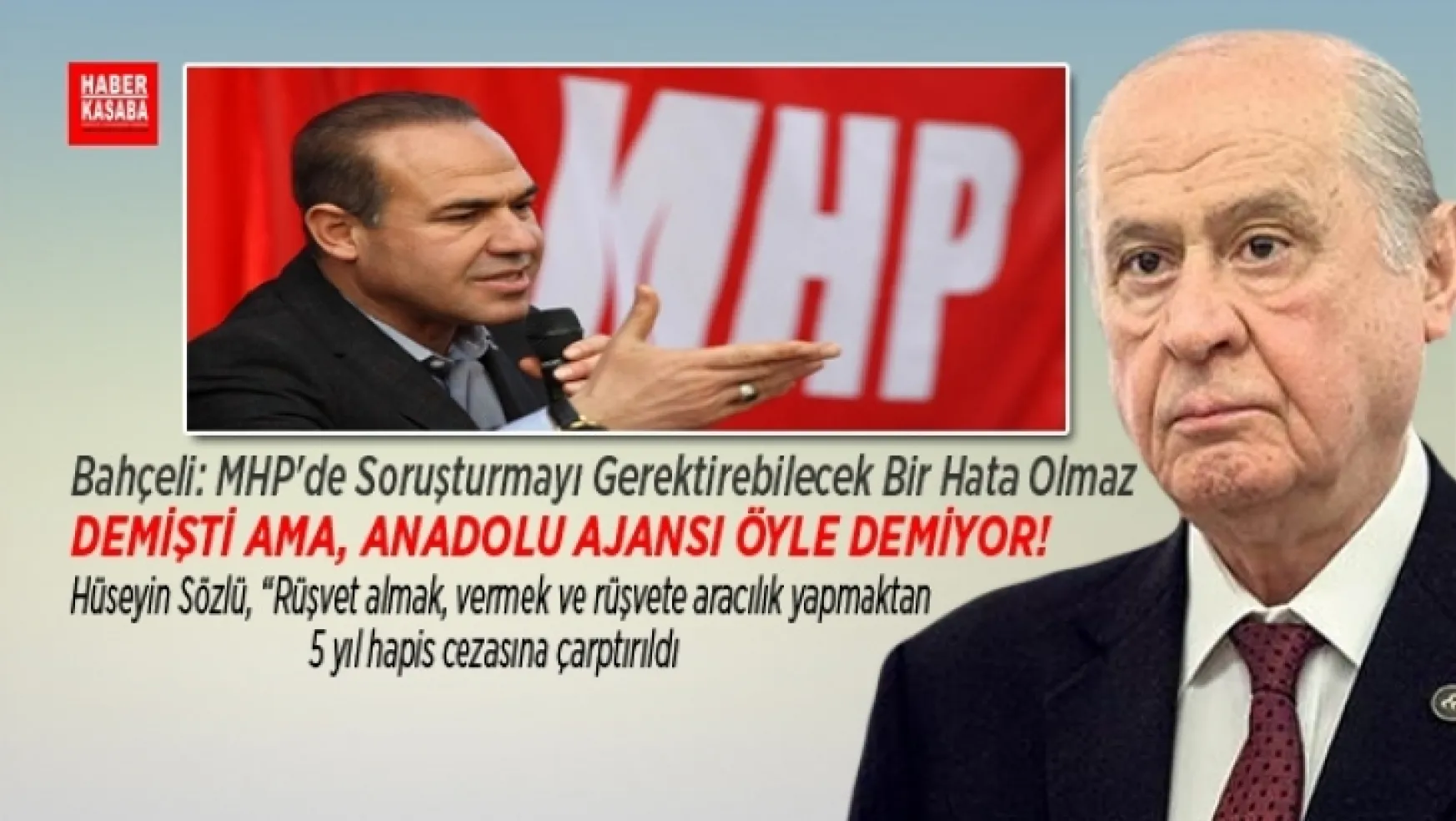 Bahçeli,'MHP'de Soruşturmayı Gerektirebilecek Bir Hata Olmaz' dedi ama