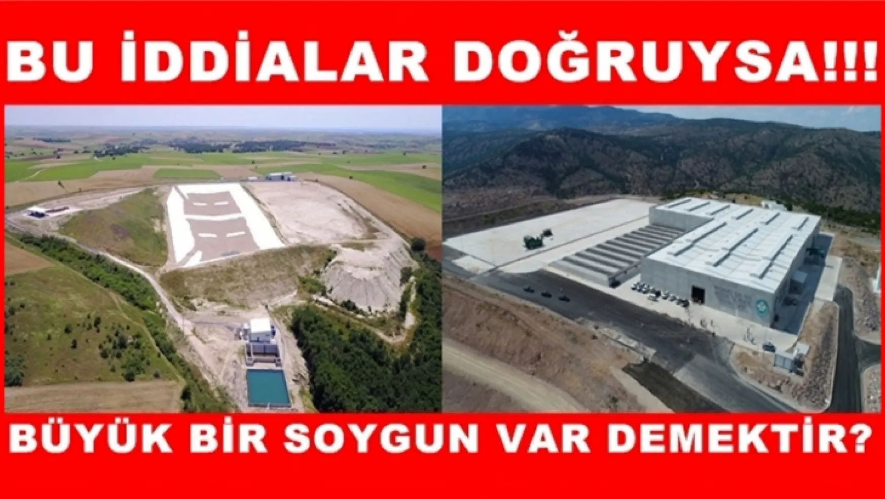 Aynı katı atık tesisini Edirne 10, Çorum 70 Balıkesir 85, Manisa 110 milyona yaptırmış?