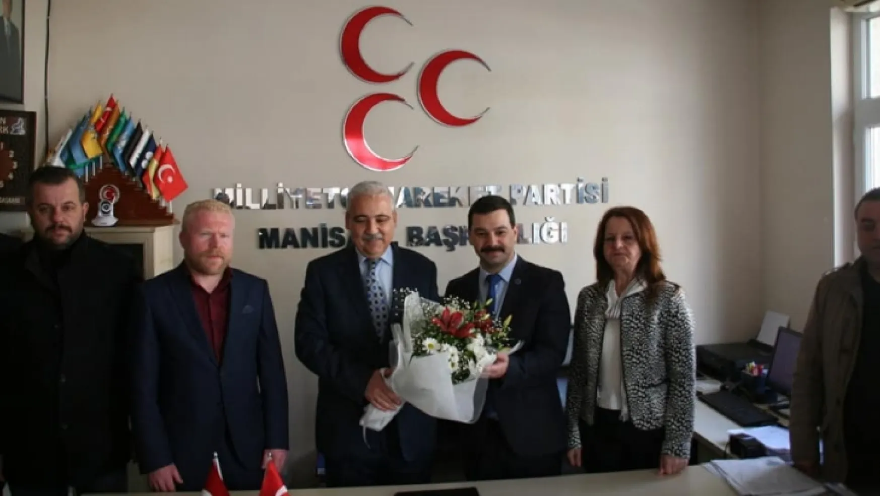 Vali Güvençer'den MHP İl Başkanlığına Ziyaret