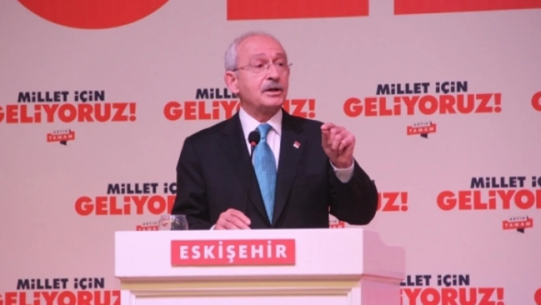 CHP Lideri Kılıçdaroğlu 'Asgari ücret 2 bin 200 lira net olmalı'