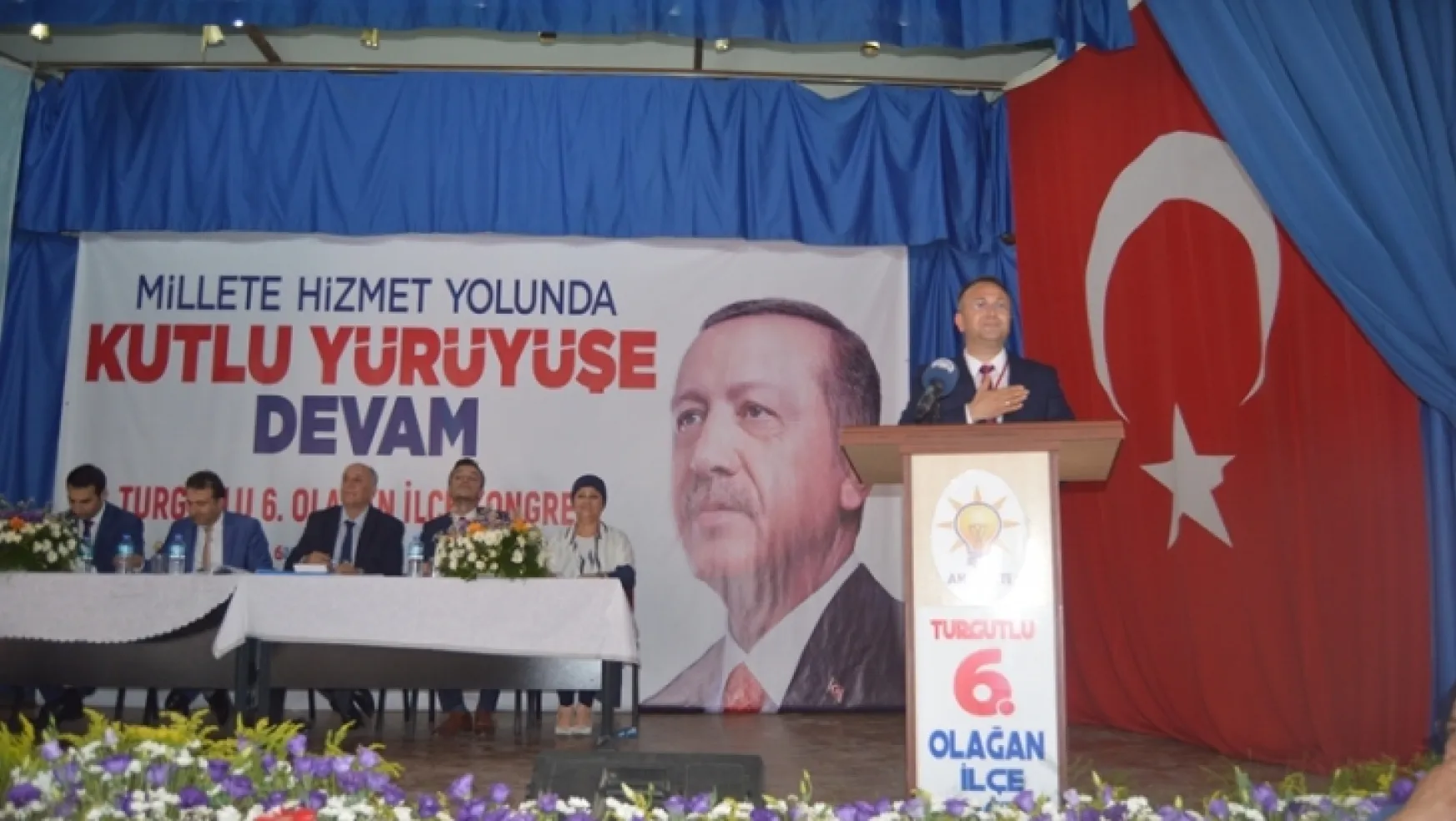 Ak Parti Turgutlu İlçe Başkanlığı 6.olağan kongresini yaptı