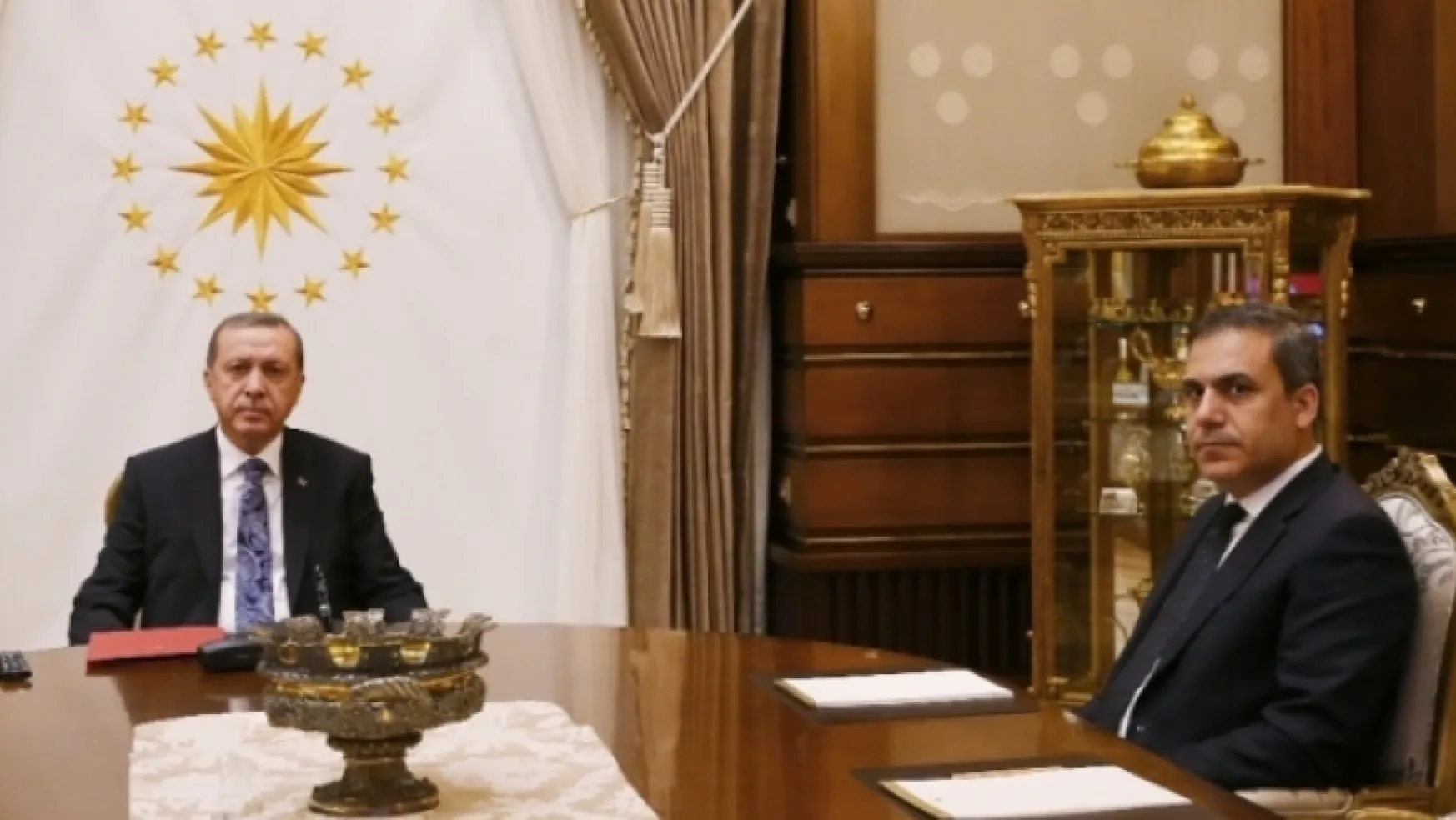 Başkan Erdoğan MİT Başkanı Fidan'ı kabul etti
