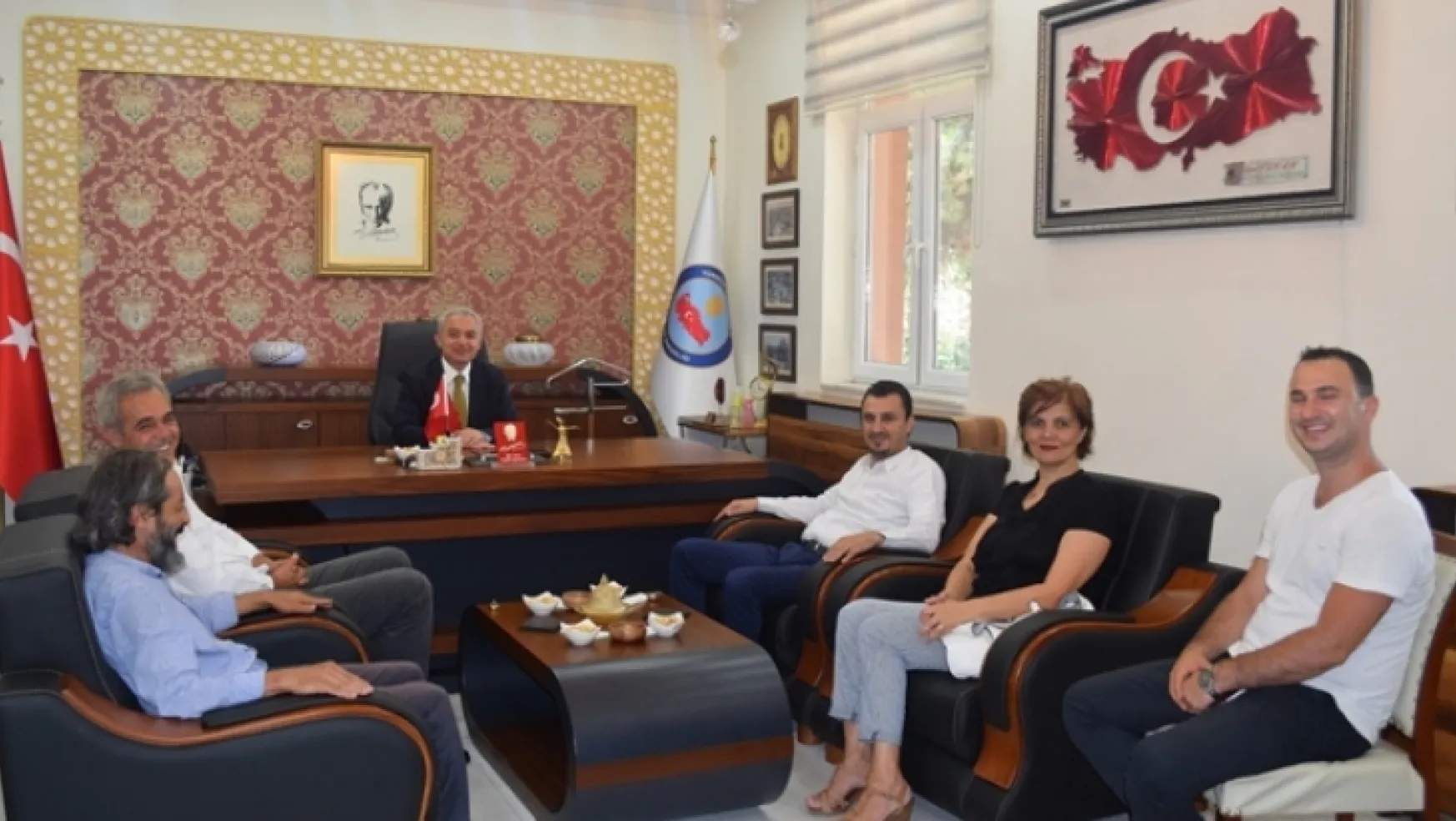 CHP Turgutlu İlçe Teşkilatı Kaymakam Turan'a Vatandaşın sıkıntılarını iletti