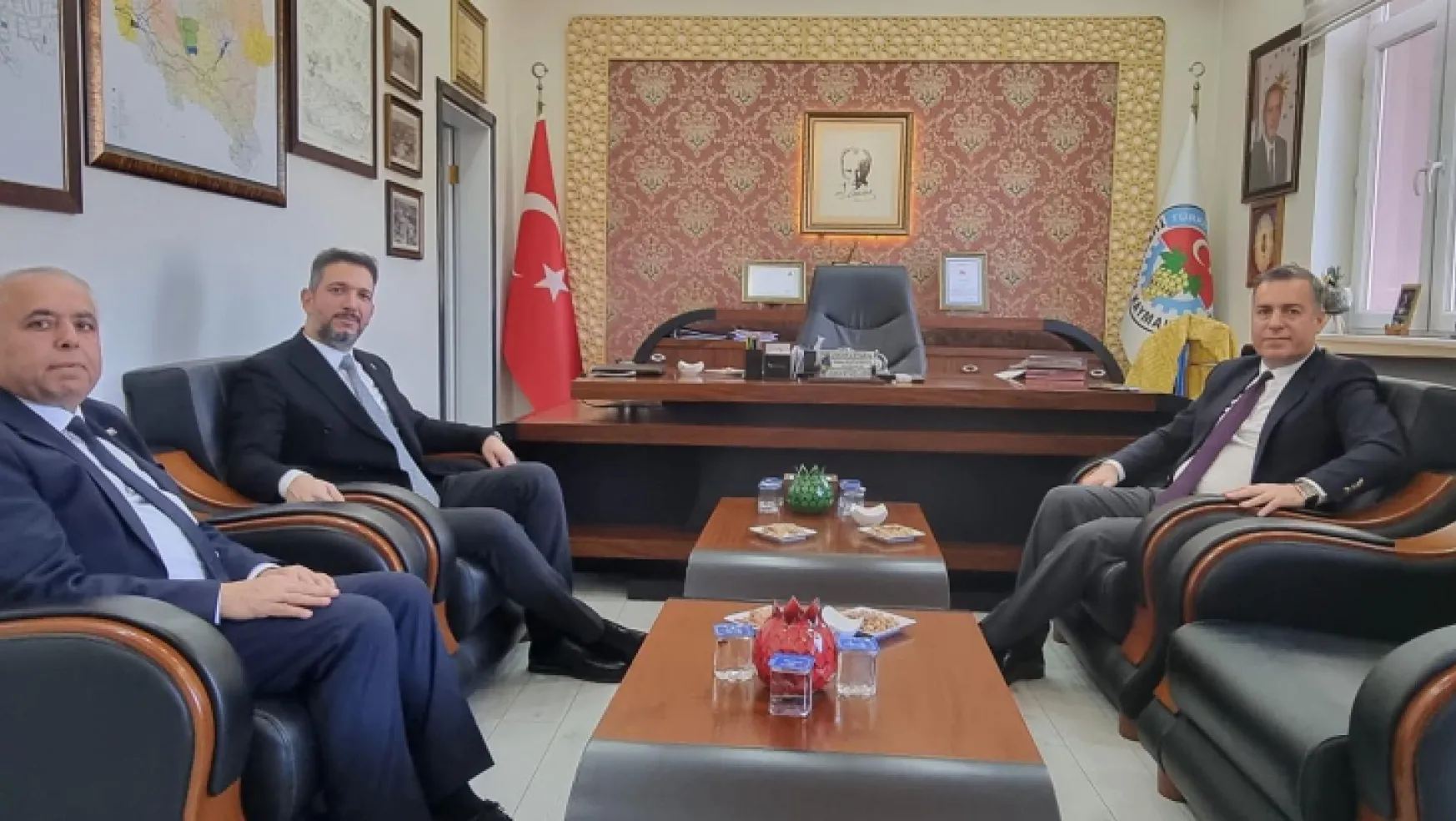 Manisa İl Milli Eğitim Müdürü Mehmet Uğurelli'den Ziyaret