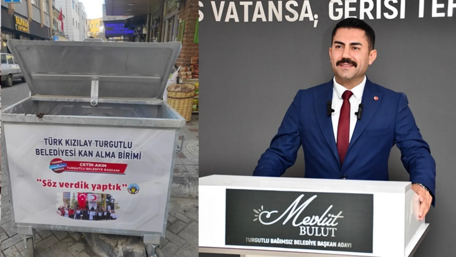 Mevlüt Bulut'dan Türk bayrağının çöp konteynırlarına yapıştırılmasına sert bir tepki