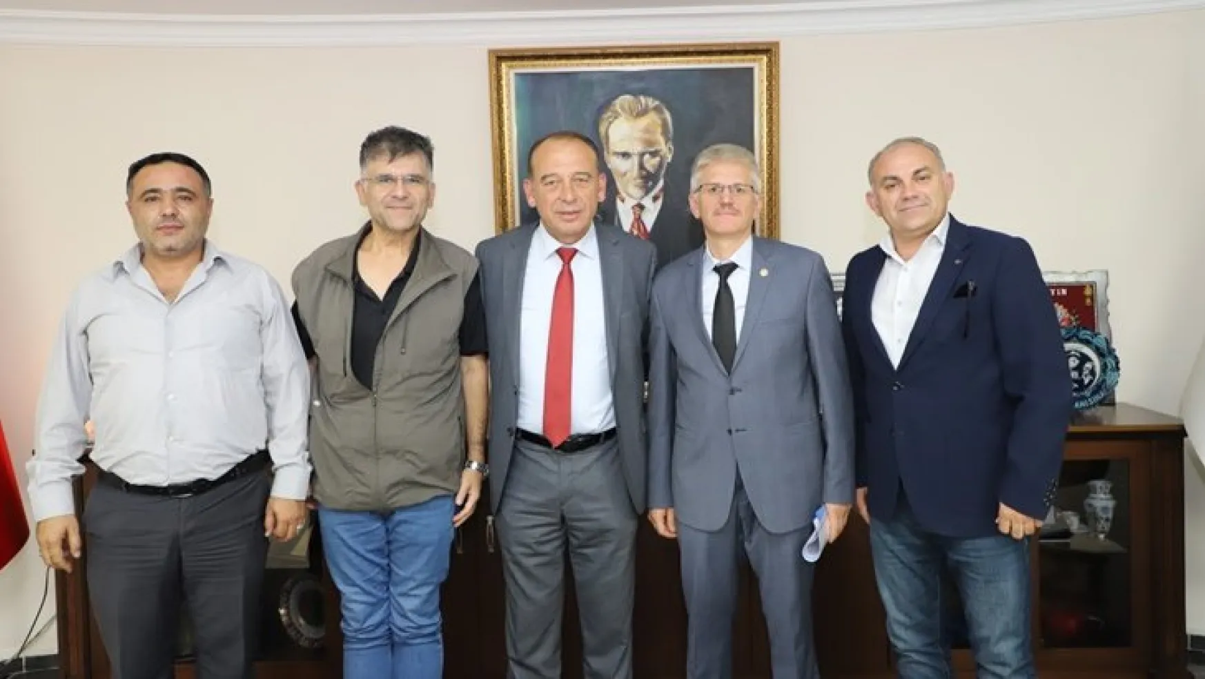 TSE'den Turgutlu Belediye Başkanı Çetin Akın'a ziyaret