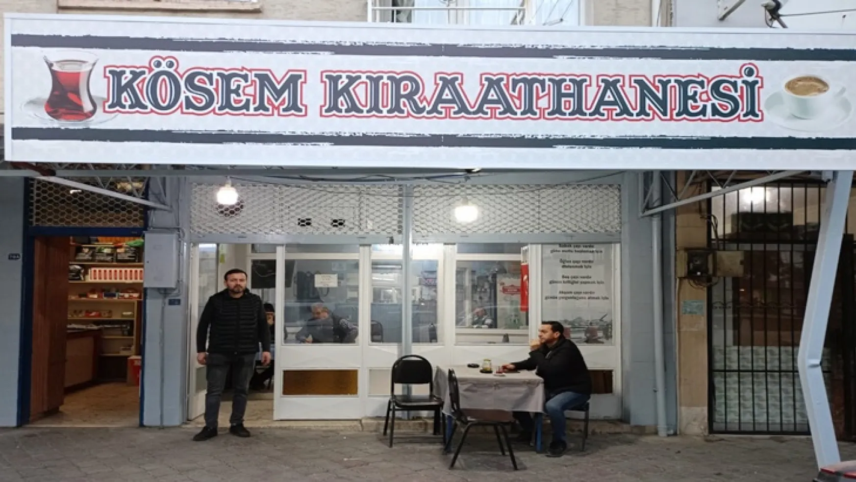 Turgutlu'da Kösem Kıraathanesi hizmete açıldı