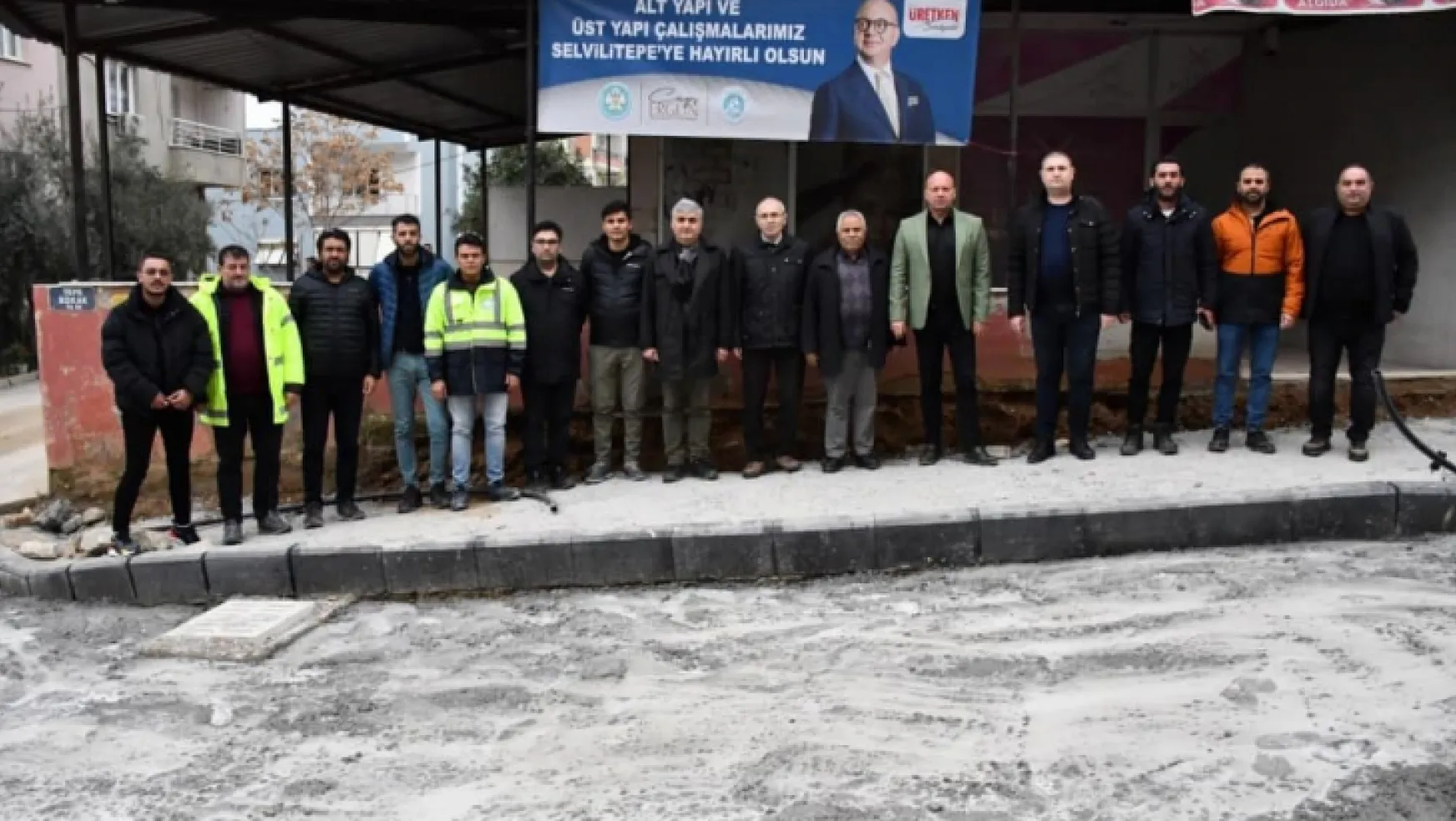 Turgutlu Selvilitepe Mahallesinde yapılan çalışmalara hız verildi