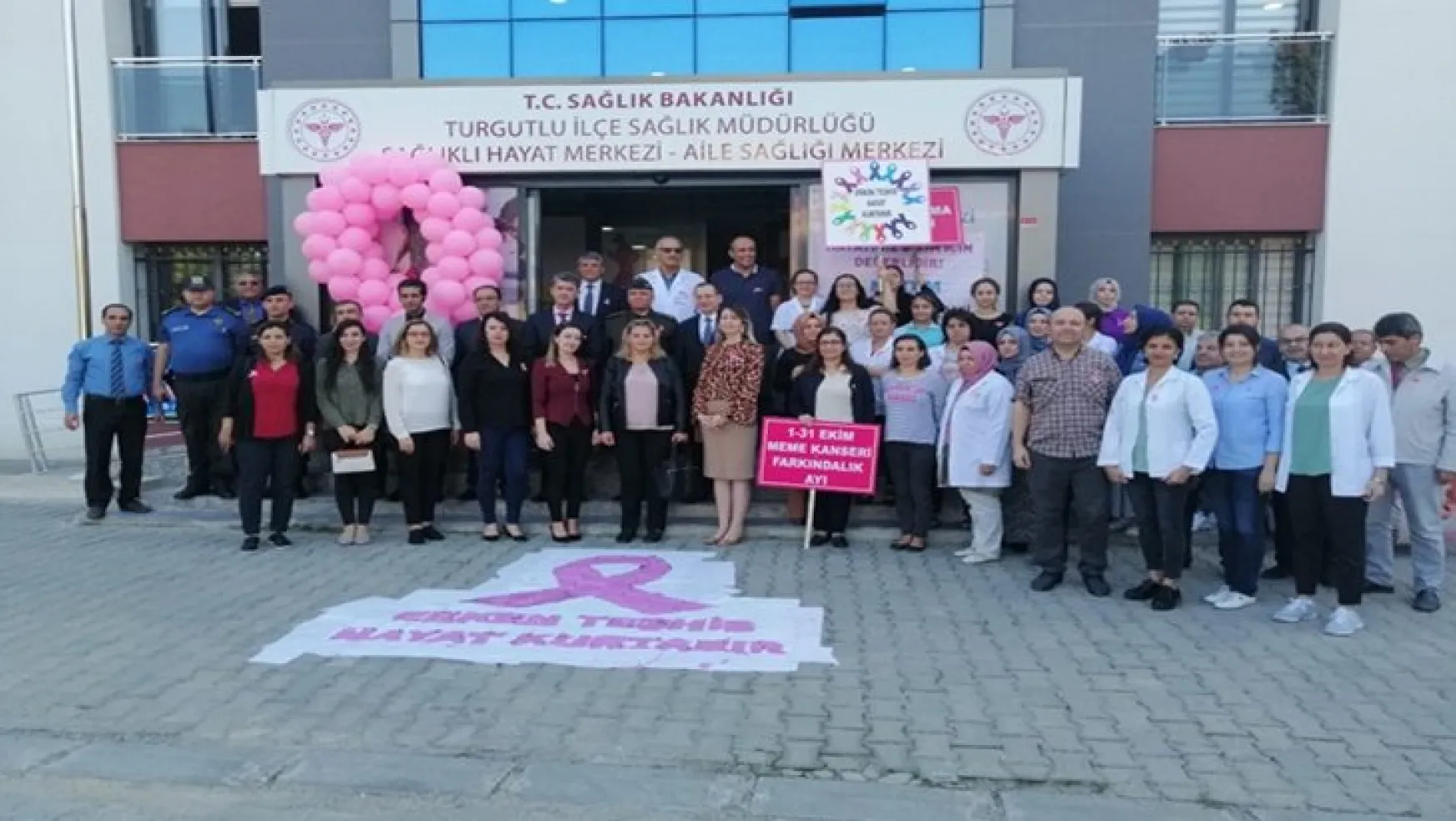 Turgutlu'da Meme Kanseri Farkındalık Etkinliği