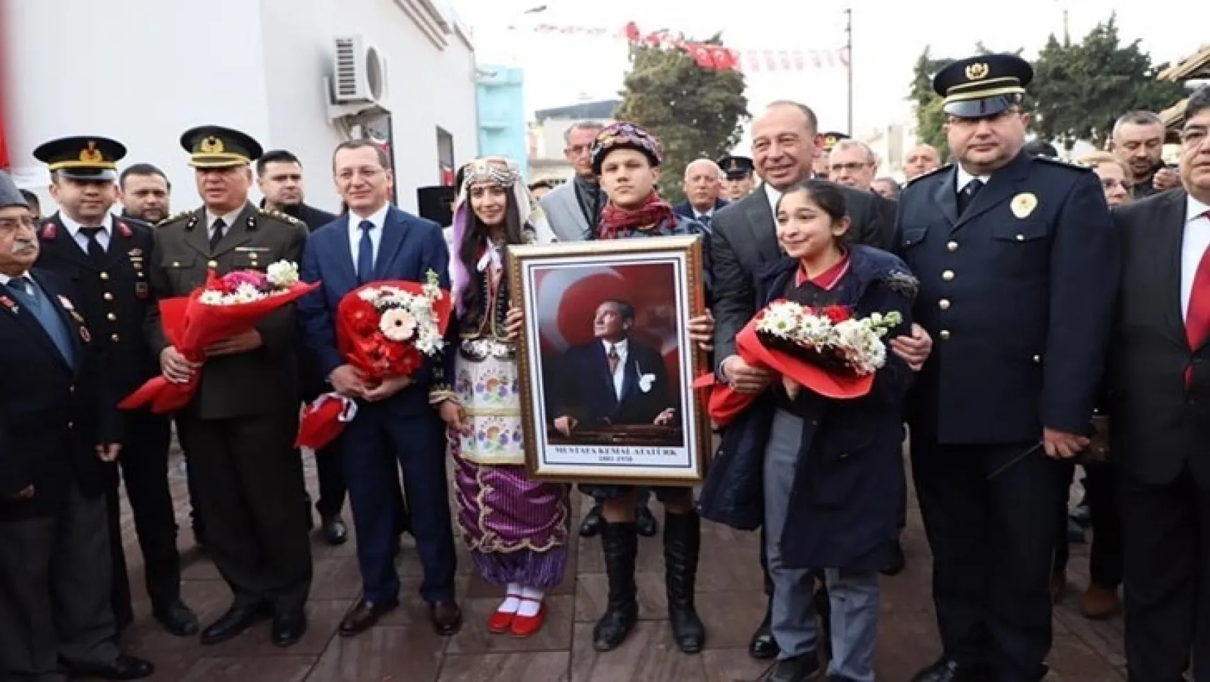 Turgutlu'ya Atatürk'ün gelişinin  97.yıl dönümü kutlandı