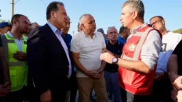 Başkan Dutlulu, Soma Yangınını Yerinde İnceledi