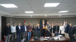 CHP Turgutlu İlçe Teşkilatından Başkan Çetin Akın'a Ziyaret