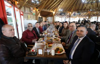 Başkan Balaban Gazetecileri Ağırladı