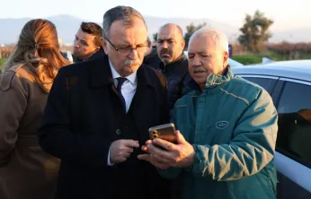 Başkan Balaban Muradiye'de Süren Altyapı Çalışmalarını İnceledi