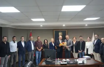 CHP Turgutlu İlçe Teşkilatından Başkan Çetin Akın'a Ziyaret