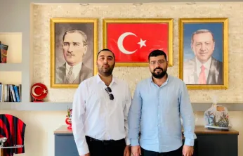 TV45 ve Haber Kasaba Gazetesi'nden AK Parti Turgutlu İlçe Başkanlığı'na Ziyaret