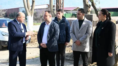 Aşağı Koçaklar Mezarlığı Güvenli Hale Getirildi