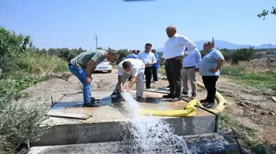 Büyükşehir'den Tiyenli Mahallesi'ne Yeni İçme Suyu Sondajı