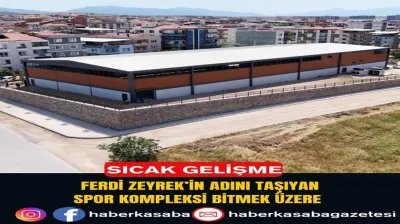 Turgutlu Belediyesi Mimar Ferdi Zeyrek Spor Kompleksi'nde Sona Yaklaşıldı