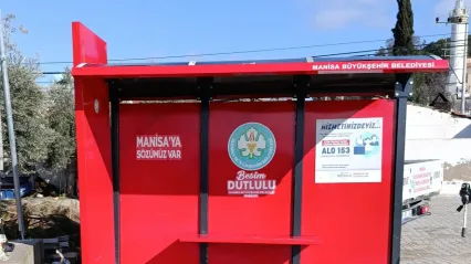 Manisa'da Toplu Taşıma Duraklarına Modern Dokunuş