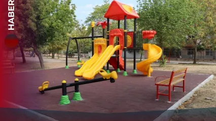 Turgutlu Belediyesi Çocuklara Yeni Oyun Alanları Oluşturuyor