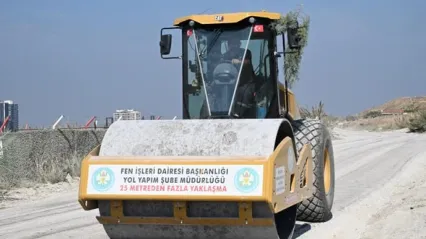 Turgutlu'da 10 Kilometrelik Sathi Kaplama Çalışmasını Büyükşehir Tamamladı