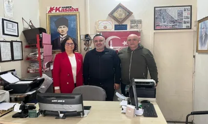 Bağımsız Türkiye Partisi'inden Haber Kasaba Gazetesi'ne Ziyaret