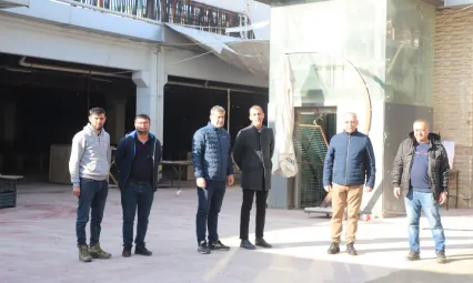 Başkan Çetin Akın ve Ekibi, Cumartesi Pazarı'ndaki Çalışmaları İnceledi