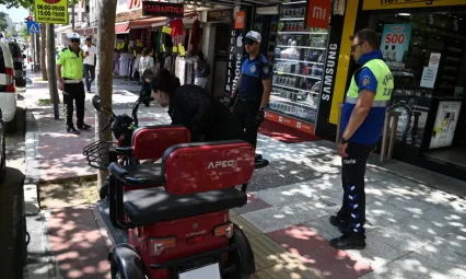Büyükşehir'den Kaldırım İşgaline Denetim