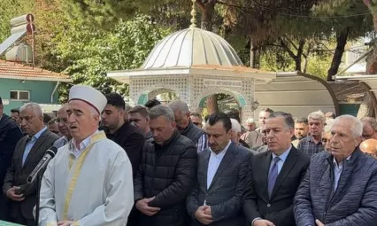 CHP İlçe Başkanı Hasan Ayma'nın Kayınpederi Son Yolculuğuna Uğurlandı