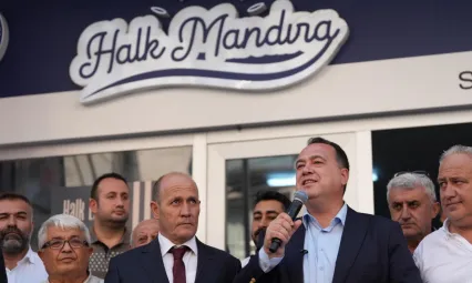 Halk Ekmek ve Halk Mandıra Ahmetli'nin Hizmetinde