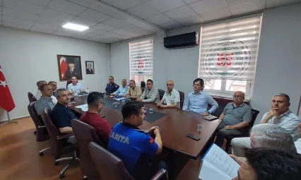 Turgutlu'da Anma Programı İçin Hazırlık Toplantısı Yapıldı