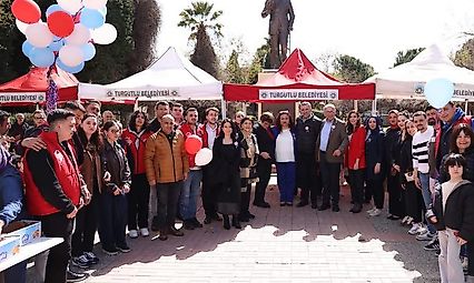 Turgutlu'da Dünya Otizm Farkındalık Günü'ne Anlamlı Etkinlik