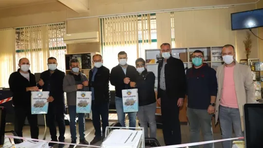 Gazeteciler Gününde Başkan Akın'a 'Teşekkür Belgesi Verildi'
