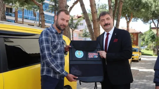 Kulalı Taksi Esnaflarına Büyükşehir Jesti