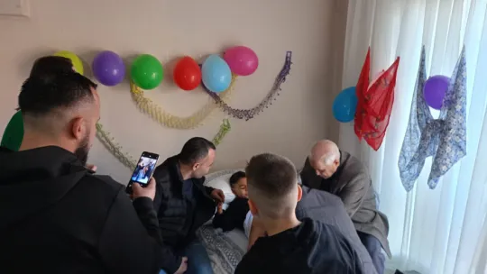 Kadircan ve Yiğitcan Kardeşler Uyuşturucuyla Mücadele Federasyonu bünyesinde sünnetlerini oldu