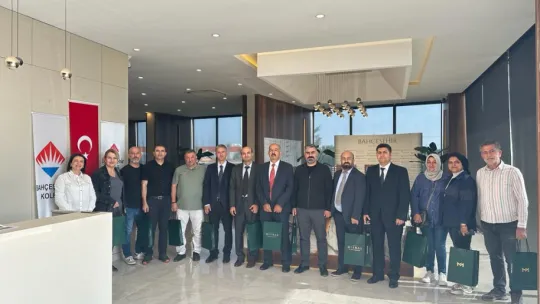 Emlakçılar Mirnas Bahçesehir Projesini Yerinde incelediler
