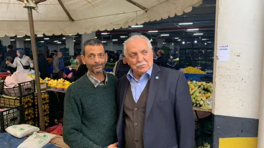 Başkan Adayı Orhan, 'Cumartesi Pazarını Ziyaret Etti'