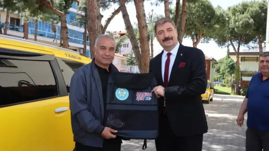 Kulalı Taksi Esnaflarına Büyükşehir Jesti