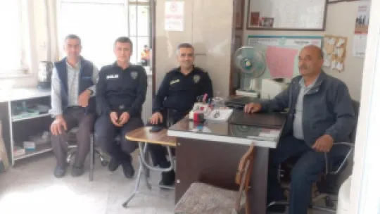 Soma İlçe Emniyet Müdürü Umut Er'den Mahalle Muhtarlarına Ziyaret