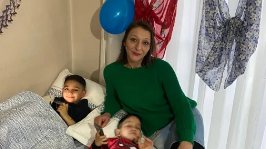Kadircan ve Yiğitcan Kardeşler Uyuşturucuyla Mücadele Federasyonu bünyesinde sünnetlerini oldu