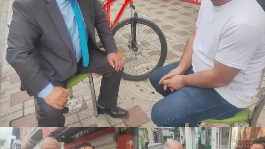 Turgutlu'da Ahmet Orhan'a yoğun ilgi