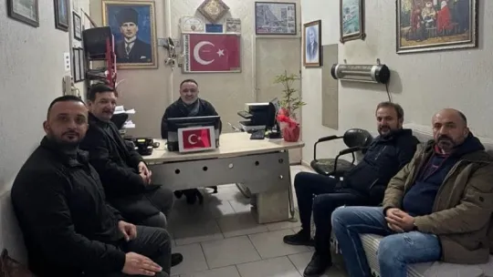 MHP ve AK Parti'li başkanlardan Haber Kasaba Gazetesi'ne ziyaret