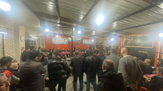 Başkan adayı Mustafa Serhat Orhan, Karadenizliler Derneği'ni ziyaret etti.