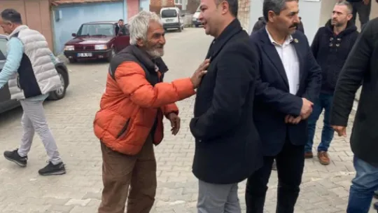 Çepnidere Mahallesi'nde Büyük Birlik Partisi Belediye Başkan Adayı Yıldıray Karataş'a Büyük İlgi