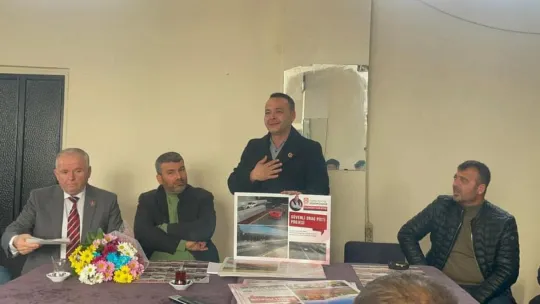Çepnidere Mahallesi'nde Büyük Birlik Partisi Belediye Başkan Adayı Yıldıray Karataş'a Büyük İlgi