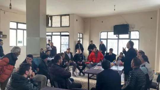Çepnidere Mahallesi'nde Büyük Birlik Partisi Belediye Başkan Adayı Yıldıray Karataş'a Büyük İlgi