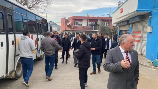 Çepnidere Mahallesi'nde Büyük Birlik Partisi Belediye Başkan Adayı Yıldıray Karataş'a Büyük İlgi