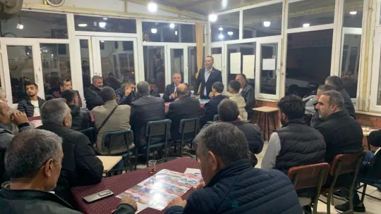 BBP Başkan Adayı Yıldıray Karataş, Yedieylül Mahallesi'nde yoğun ilgiyle karşılandı (VİDEO)