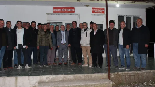 İyi Parti Selendi Belediye Başkan Adayı Hasan Karadaş'a Yenice Ve Çıkrıkçı Mahallelerinde Yoğun İlgi